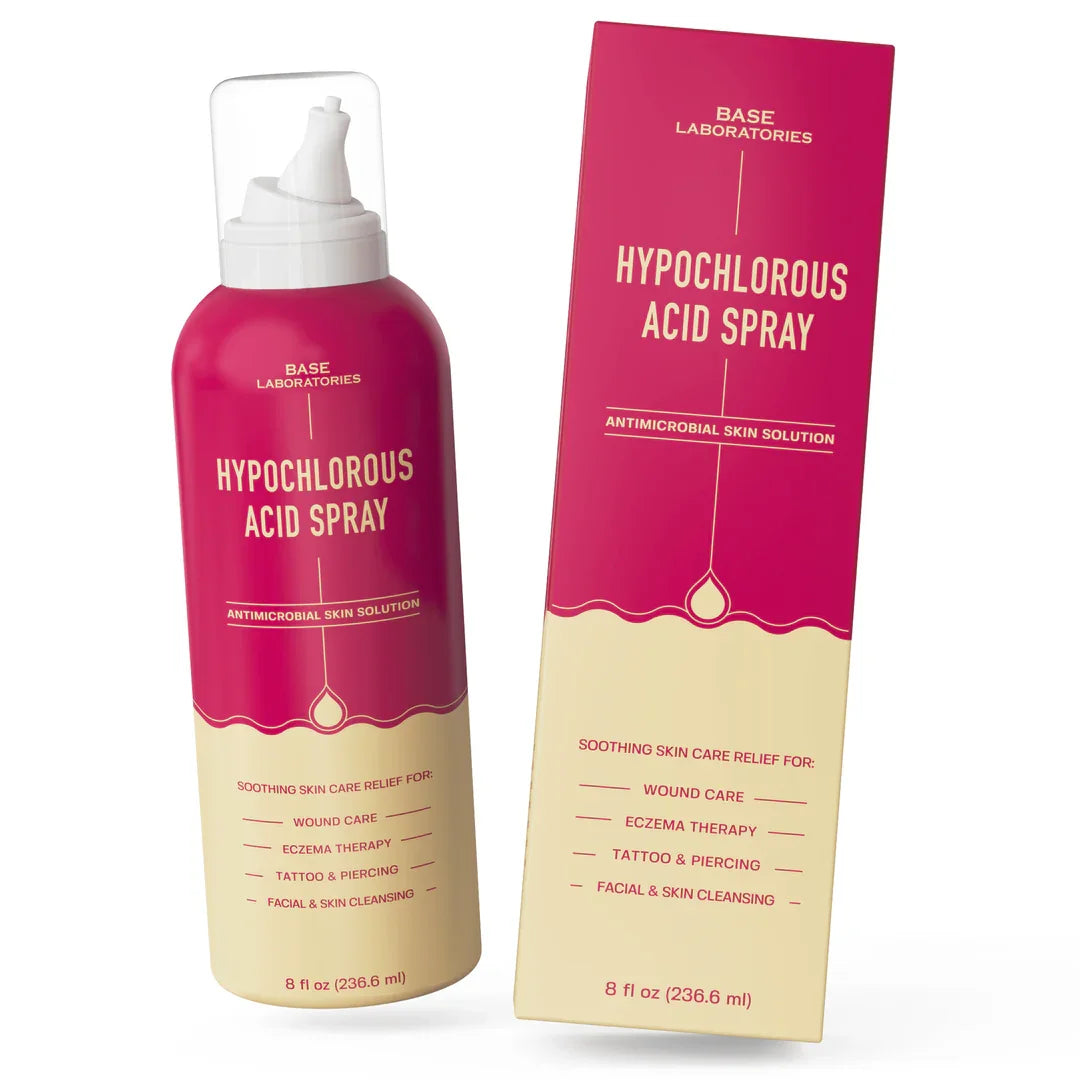 hypochlorous acid for piercing aftercare