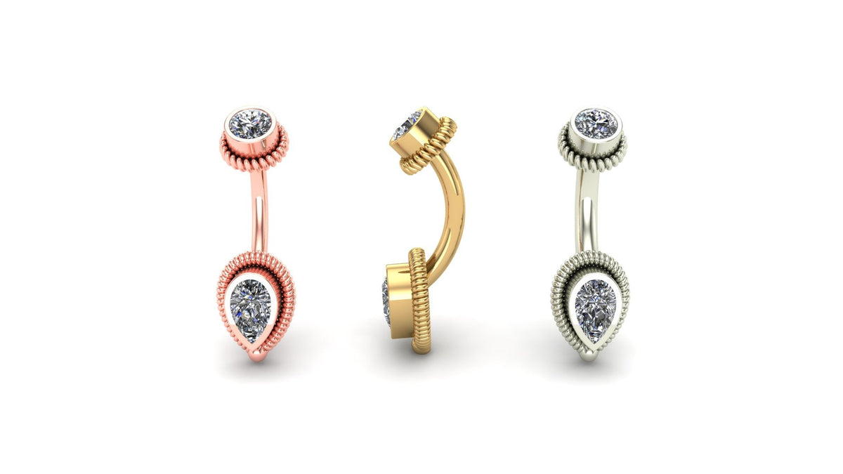 Twisted Curved Barbell