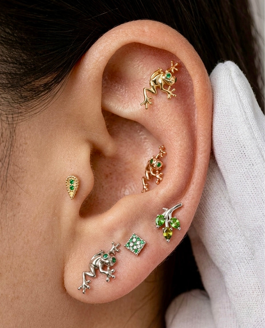 Square with Gemstone