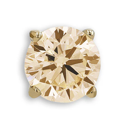 Tiffany 18k Gold CZ Ends