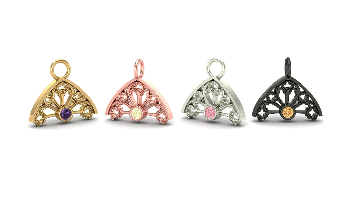 Tracery Window Charm