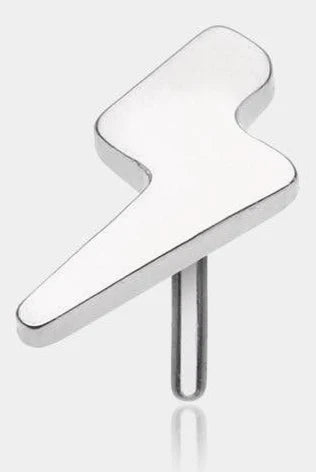 Titanium Lightning Bolt Threadless End