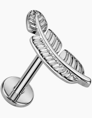 Titanium Feather Threadless End