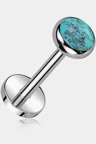 Turquoise Threadless End