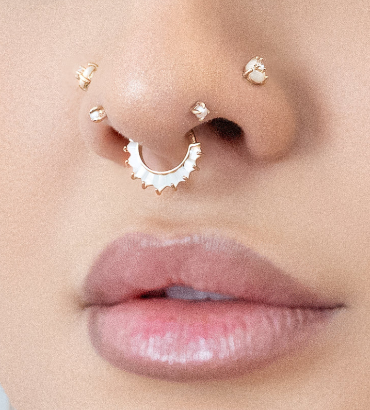 The Complete Guide to Nostril Piercings: Jewelry, Healing, Aftercare &amp; More