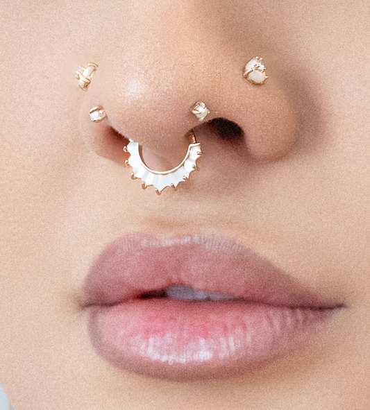 The Complete Guide to Nostril Piercings: Jewelry, Healing, Aftercare &amp; More
