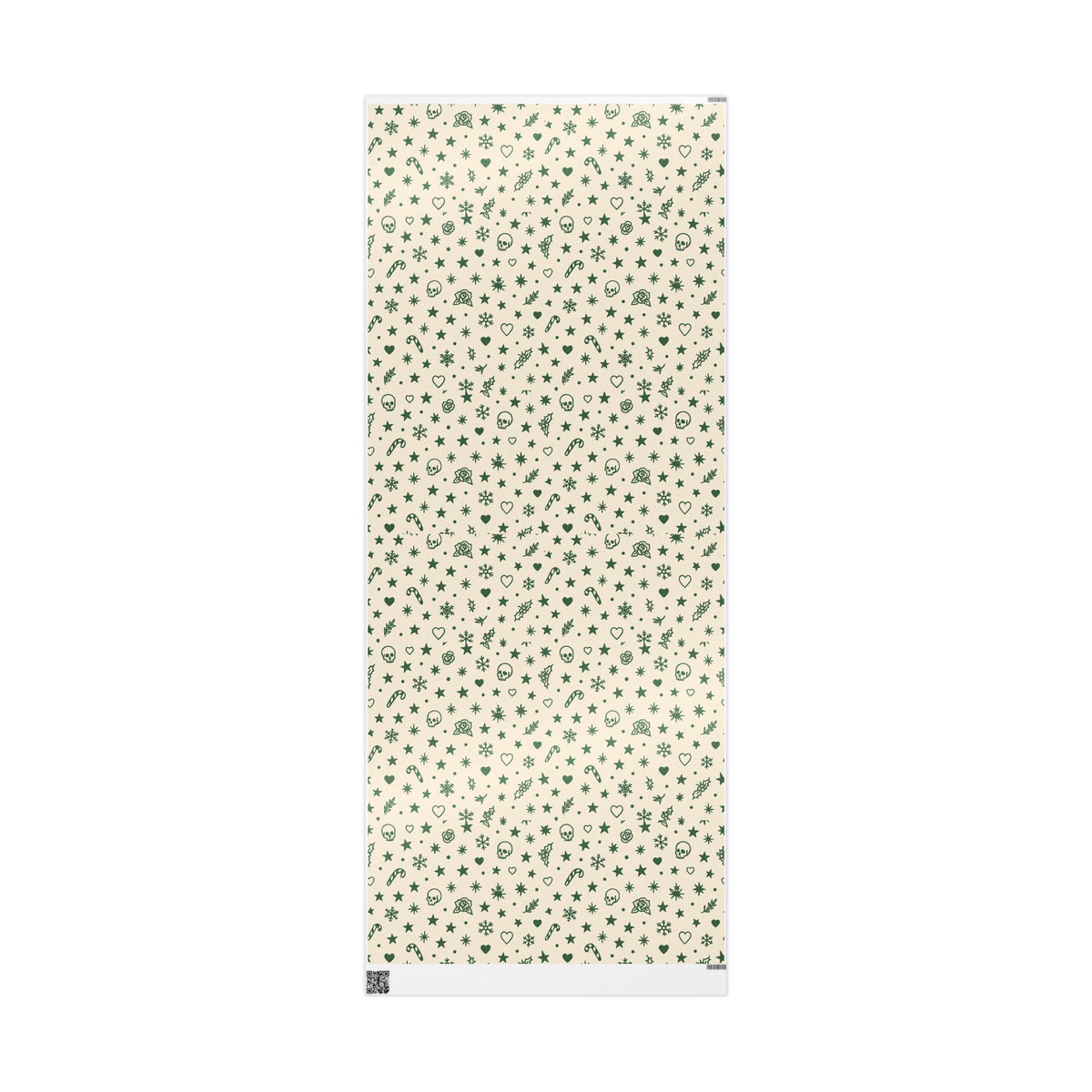 Flash Filler Frenzy Tattoo Christmas Wrapping Paper | Vintage Tattoo Flash Holiday Gift Wrap | Classic Ink-Inspired Filler Design