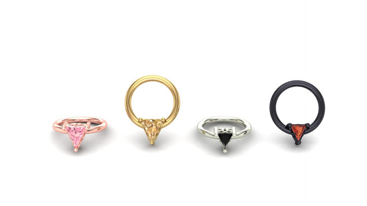 Triangle Prong Ring