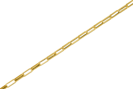Brushed Texture Rectangular Chain