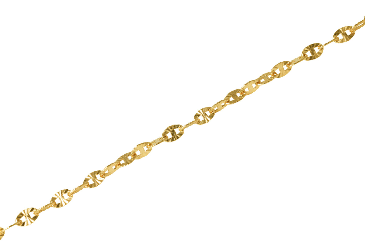 Flat Oval Disc Chain