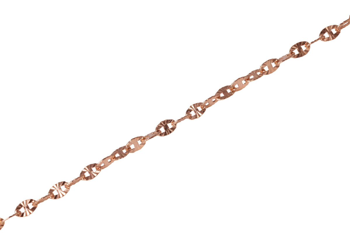 Flat Oval Disc Chain