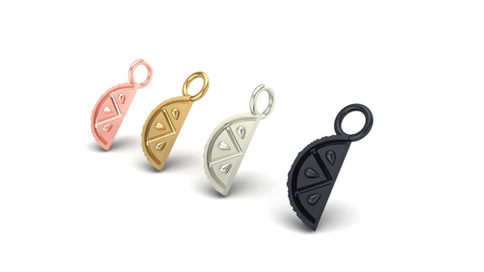Lime Wedge Charm