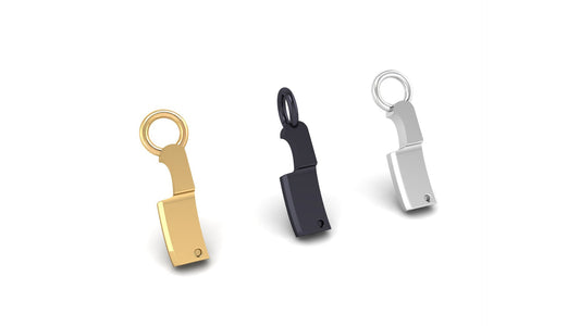 Cleaver Knife Charm