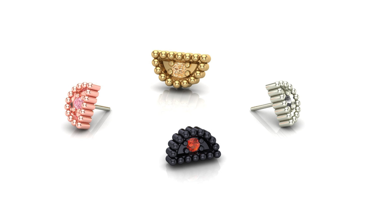 Semicircle Beads