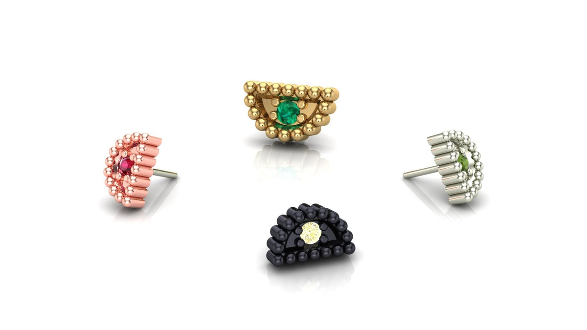 Semicircle Beads