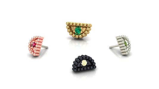 Semicircle Beads