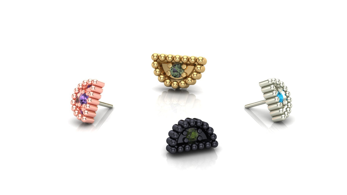 Semicircle Beads