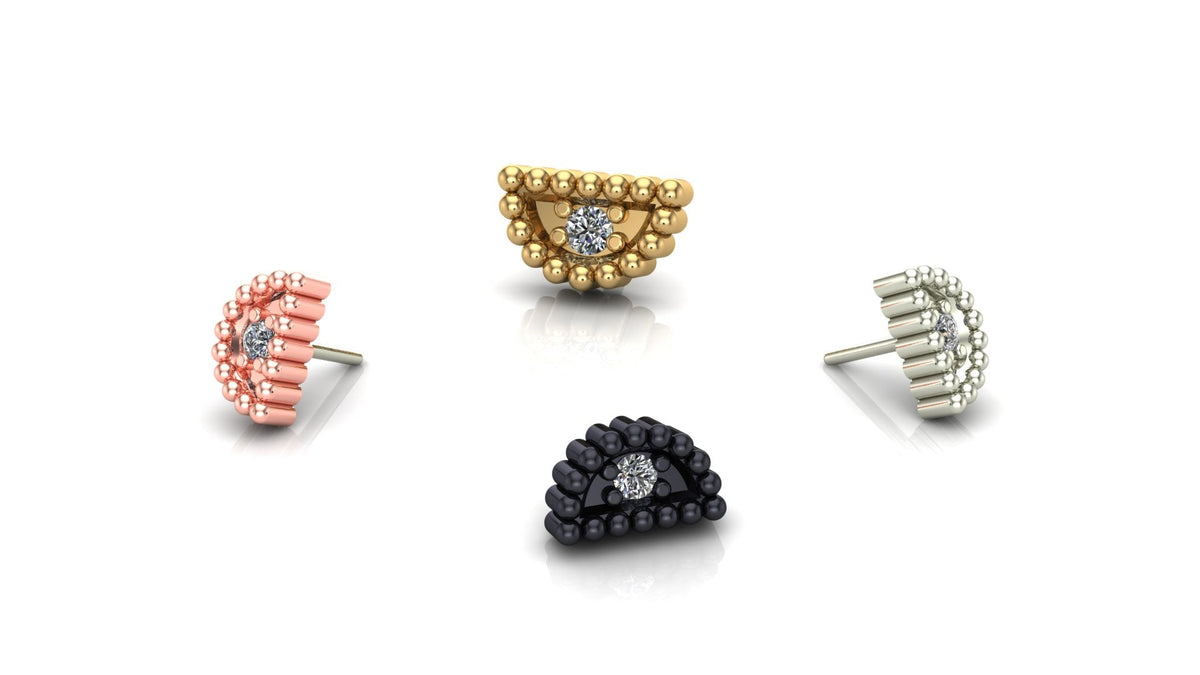 Semicircle Beads