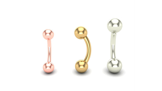 Ball Curved Barbell