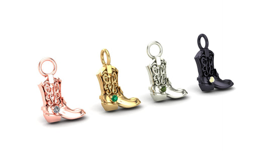 Cowboy Boot Charm