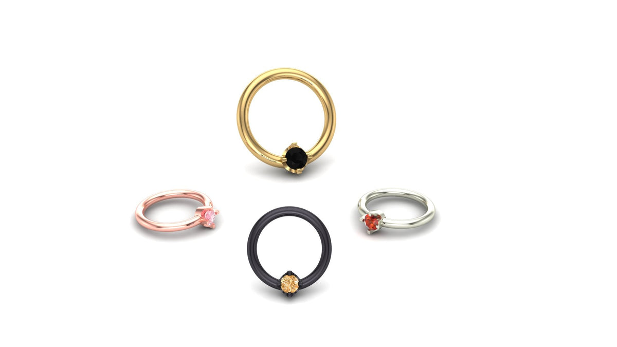 Single Prong Ring