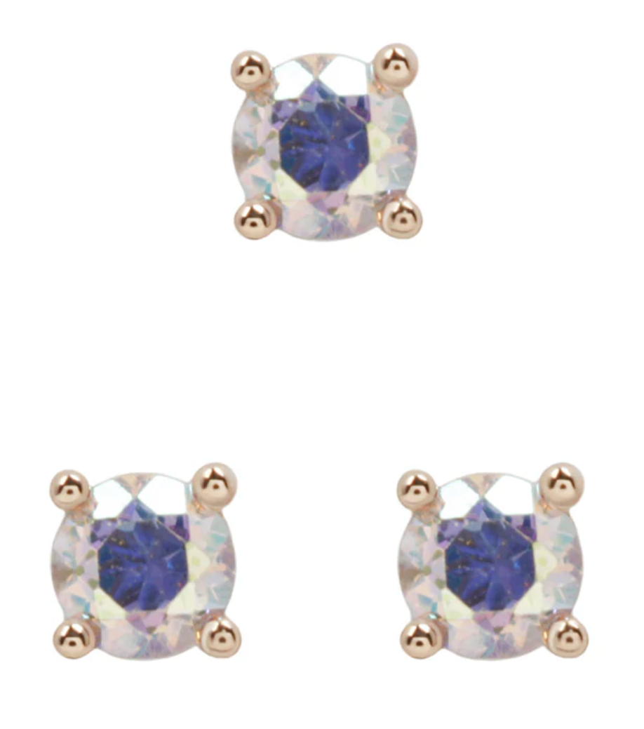 Mercury Mist Topaz Prong - Threadless End