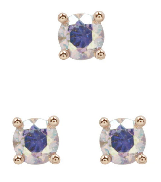 Mercury Mist Topaz Prong - Threadless End