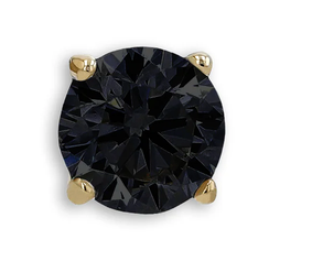 Tiffany 18k Gold CZ Ends