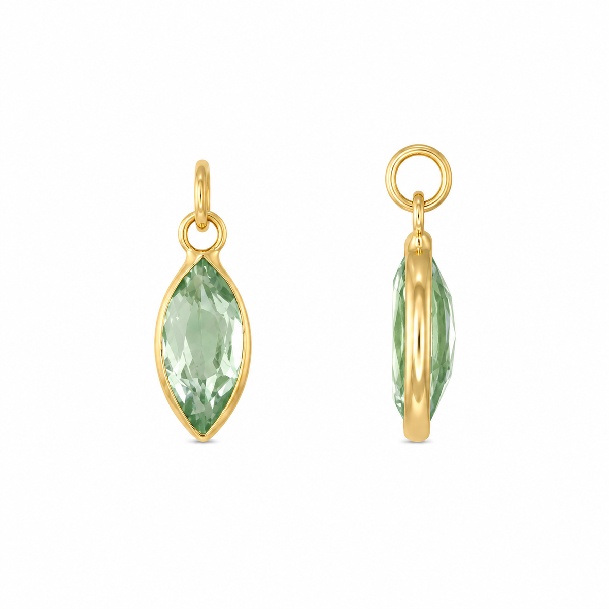 Marquise Bezel Charm