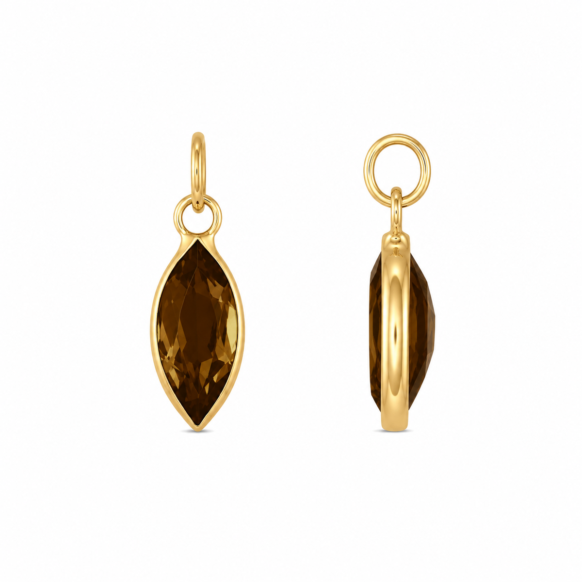 Marquise Bezel Charm