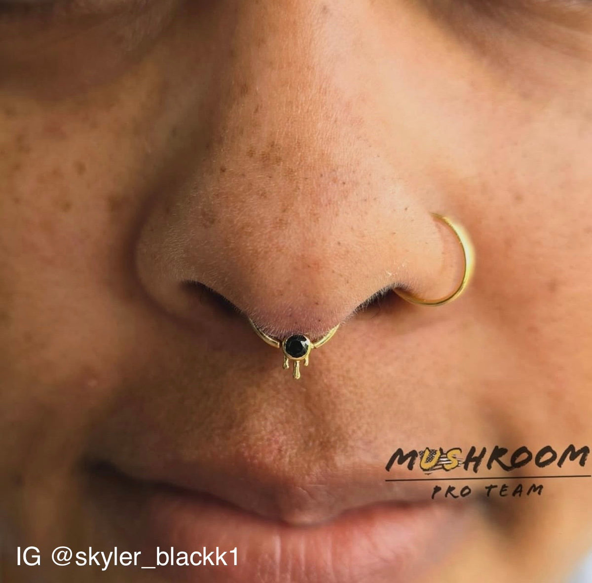 Drip Bezel Ring