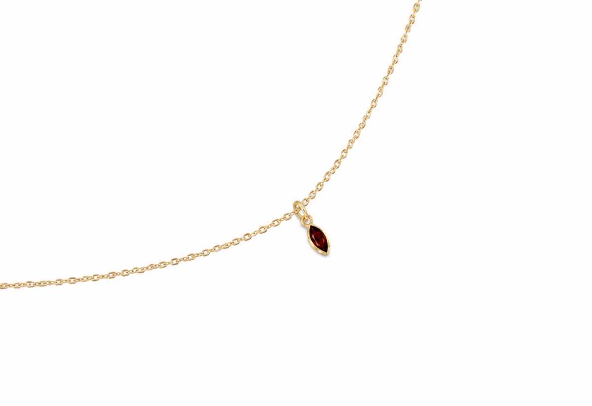 Marquise Bezel Charm
