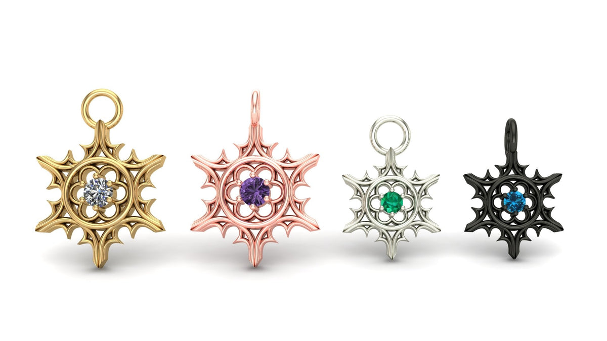 Cathedral Star Charm