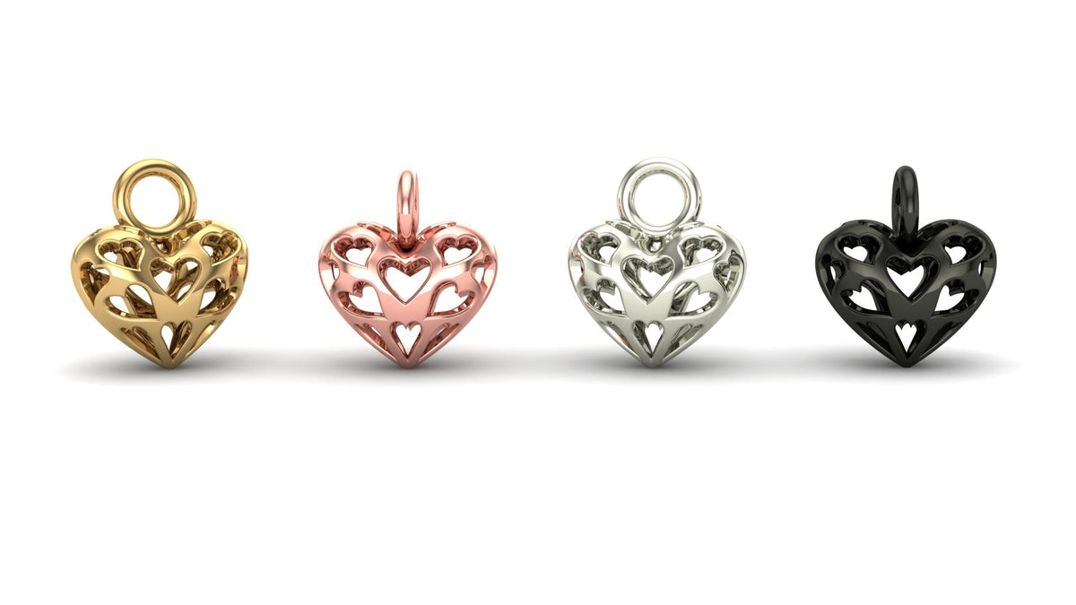 Open Heart Charm