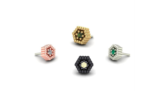 Hexagon Beads