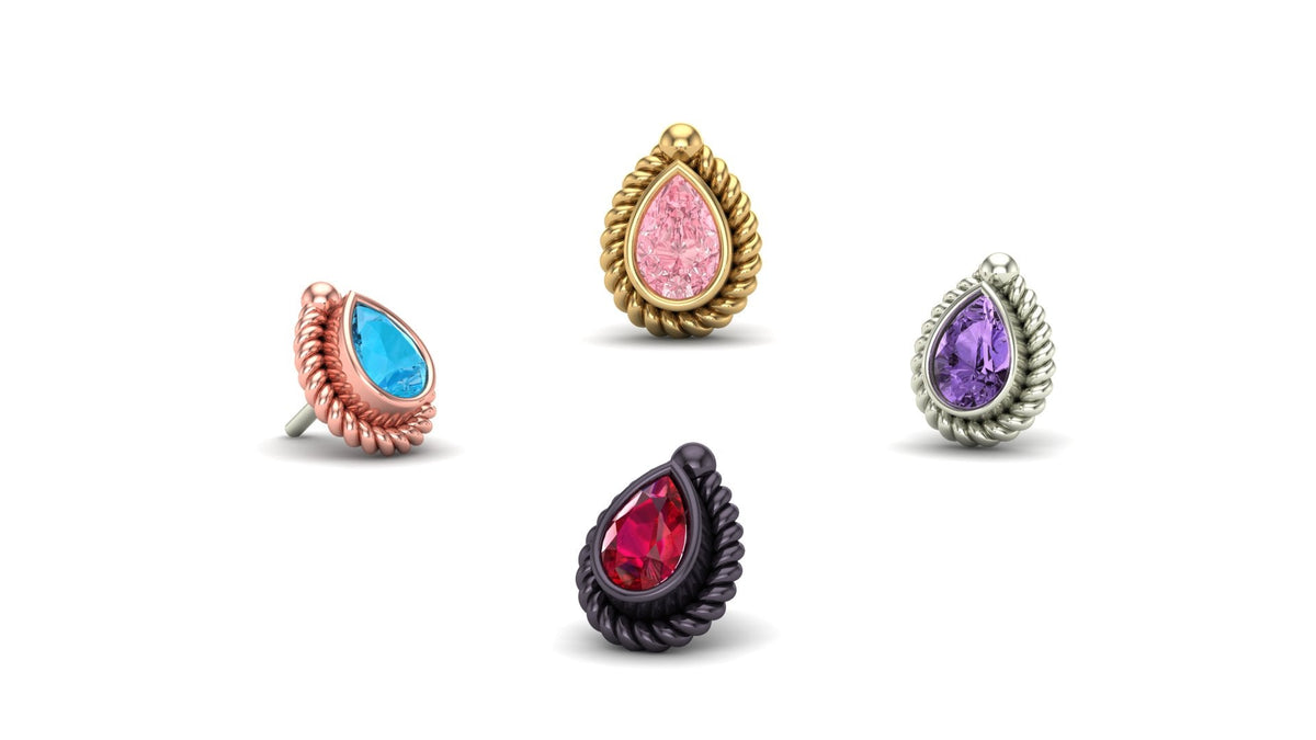 Dainty Pear Bezel