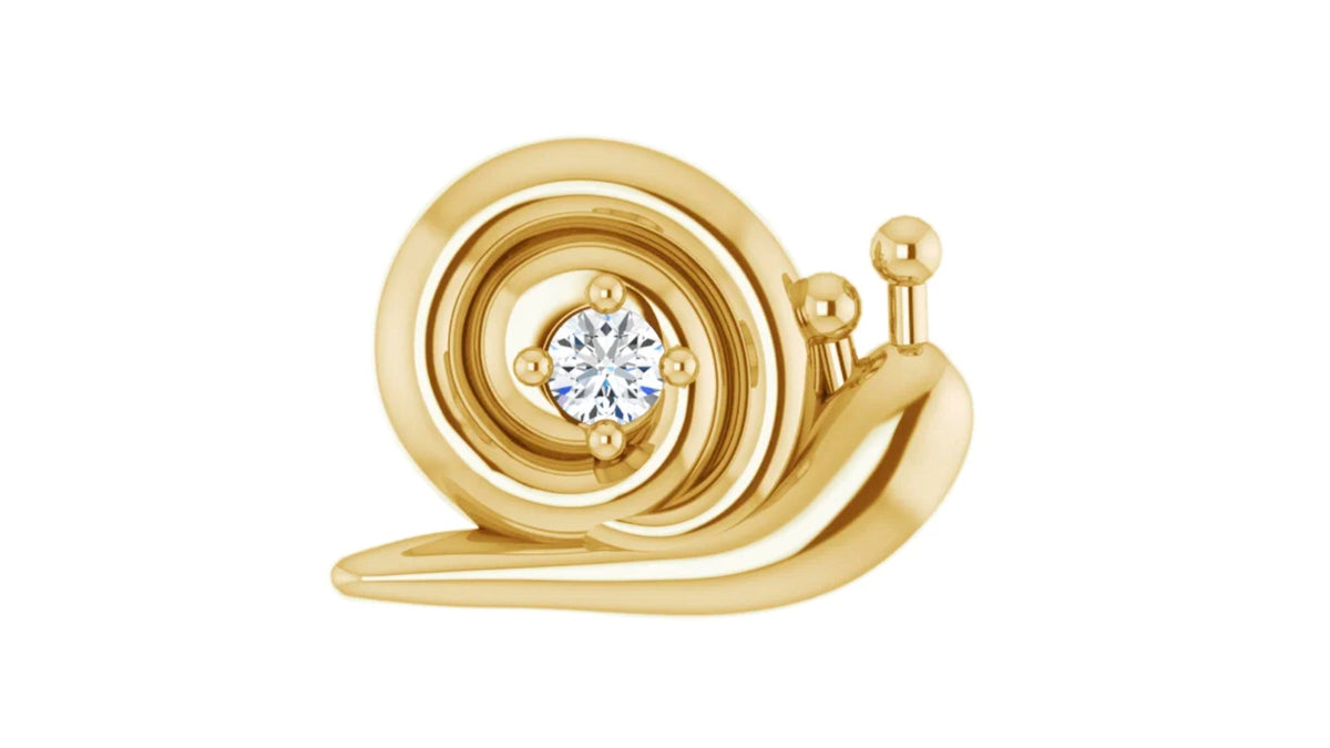 Snail with Gemstones