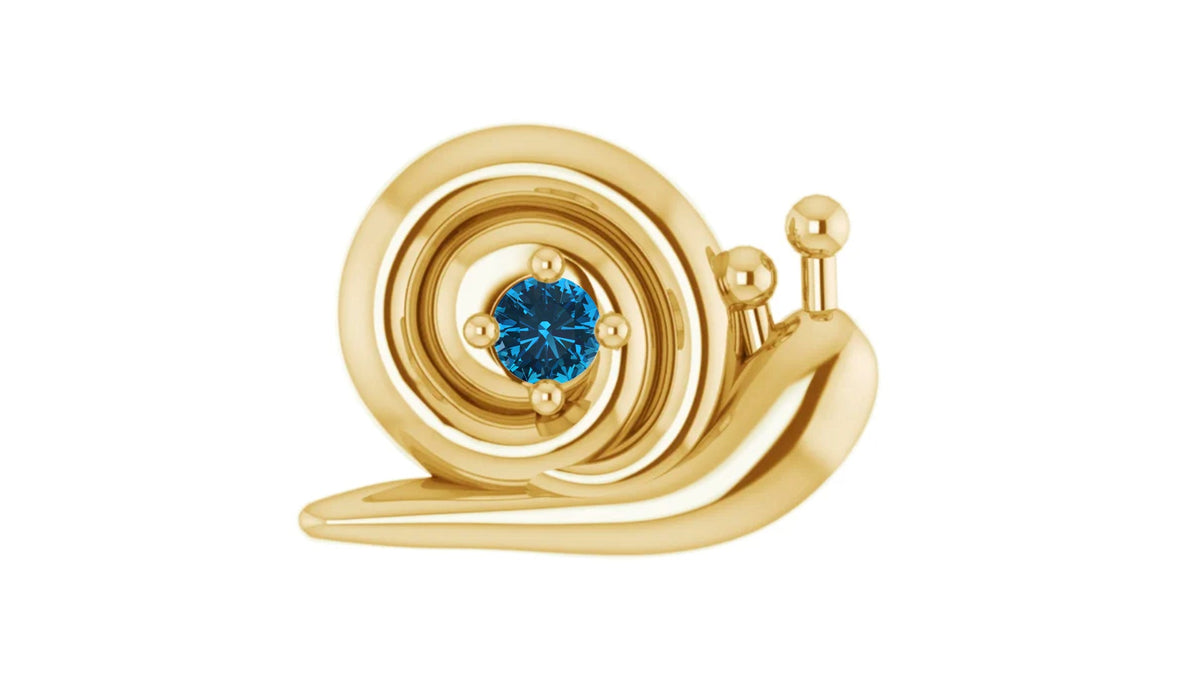 Snail with Gemstones