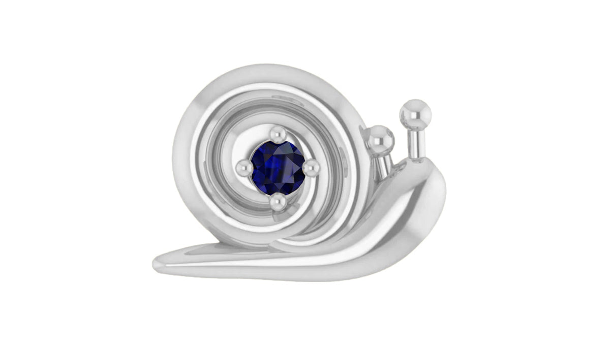 Snail with Gemstones