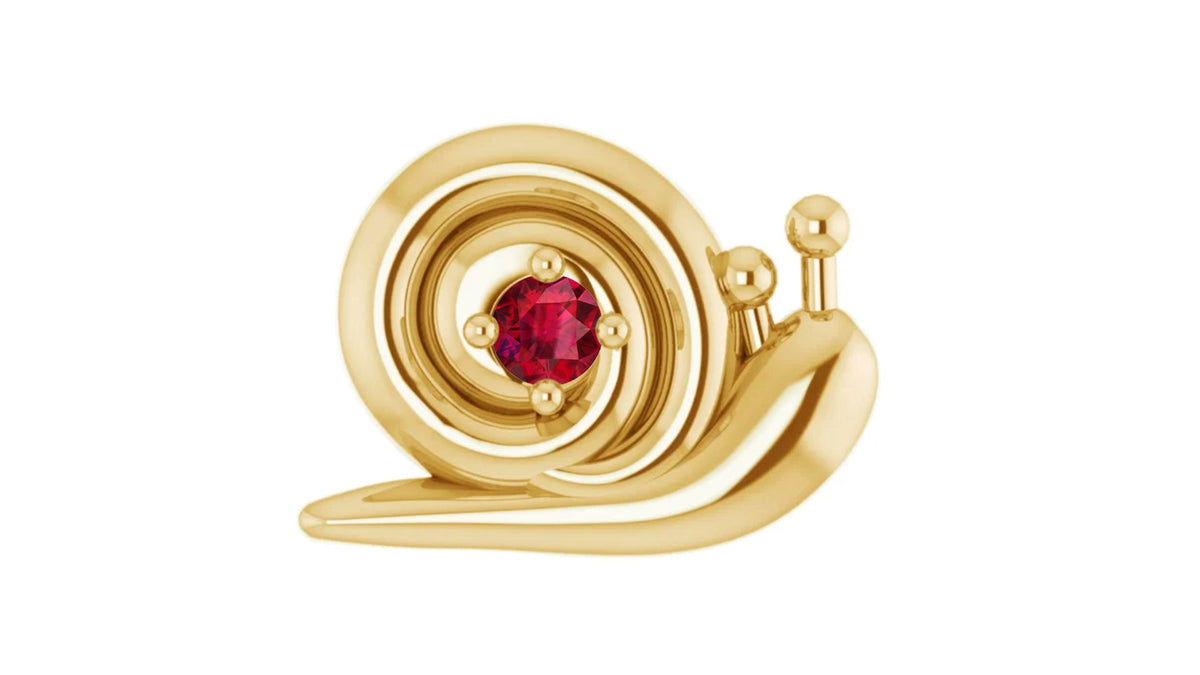 Snail with Gemstones