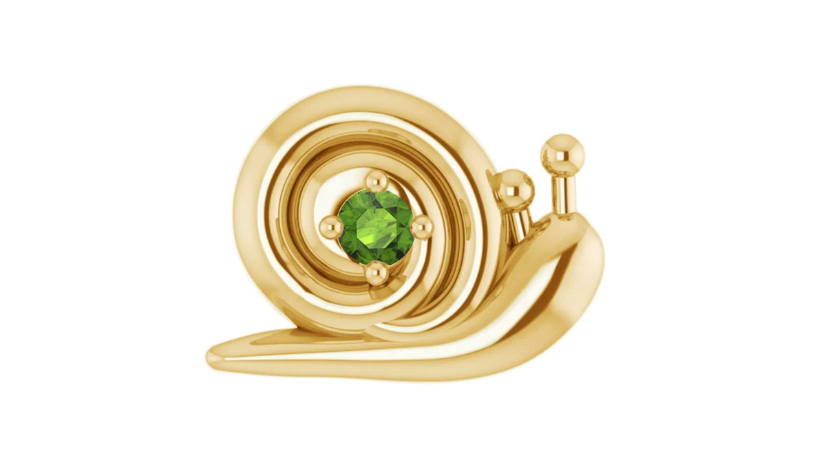 Snail with Gemstones