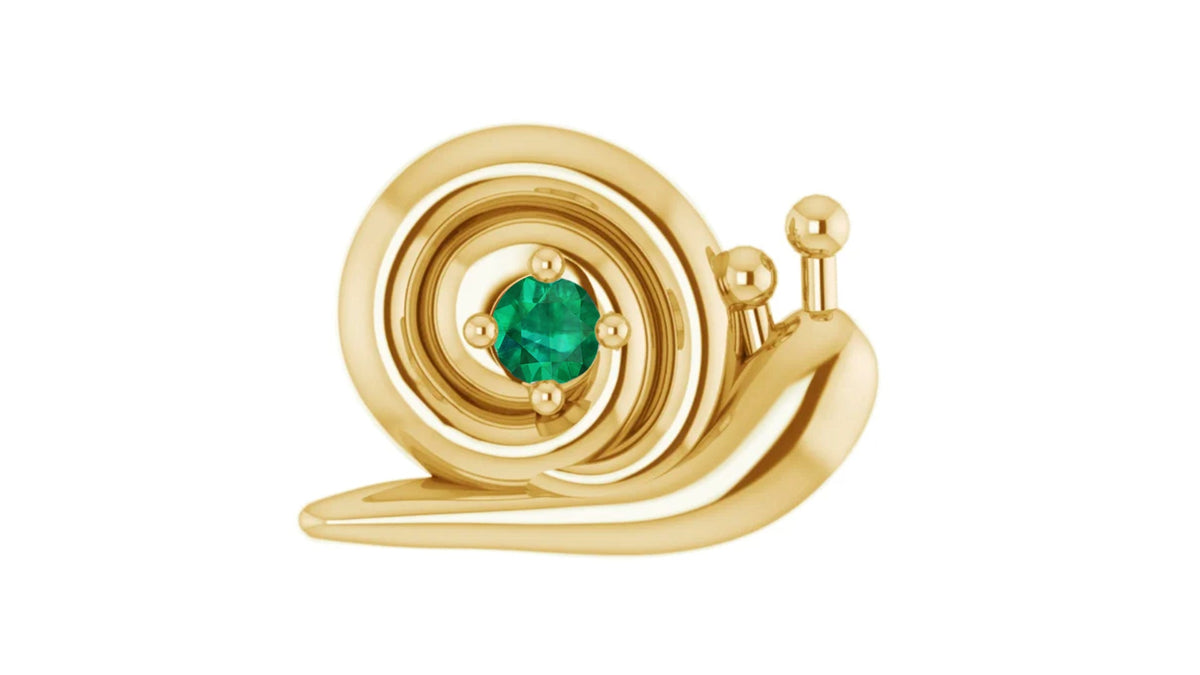 Snail with Gemstones