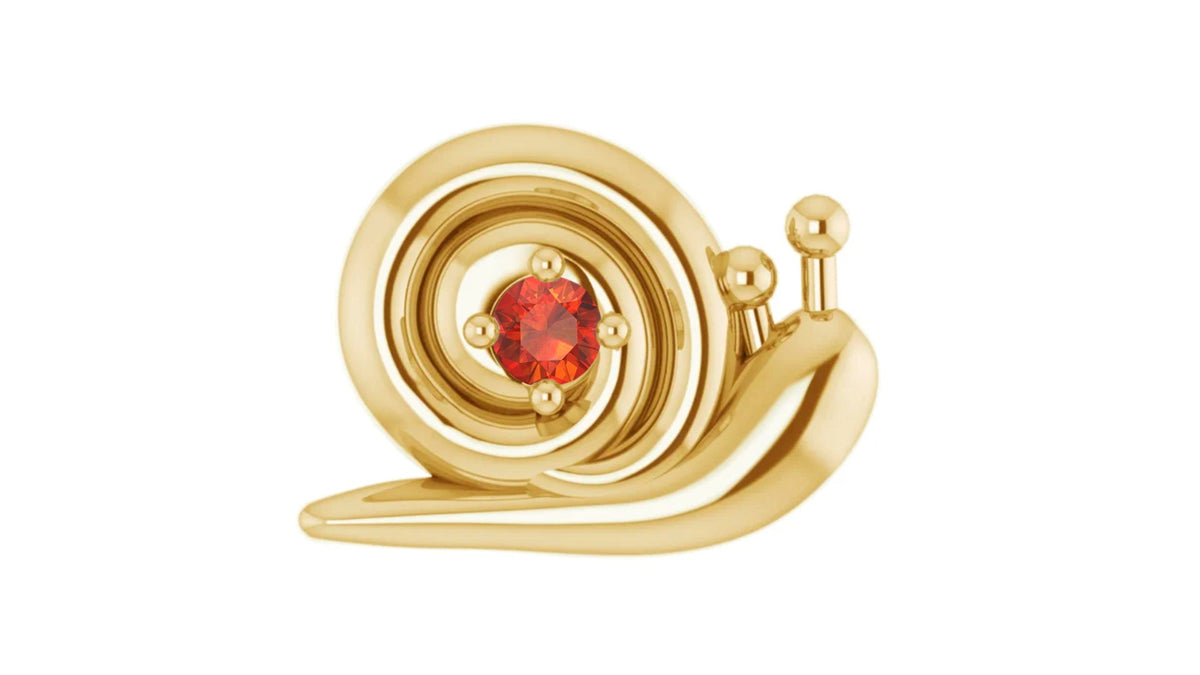 Snail with Gemstones
