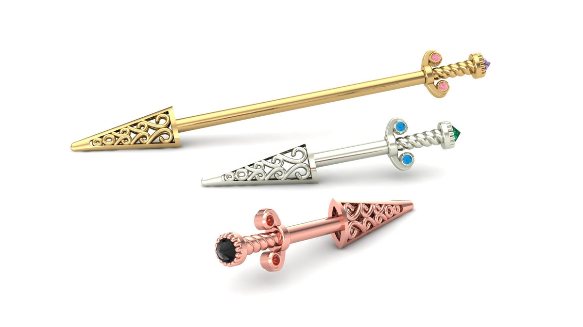 Armor Dagger Barbell