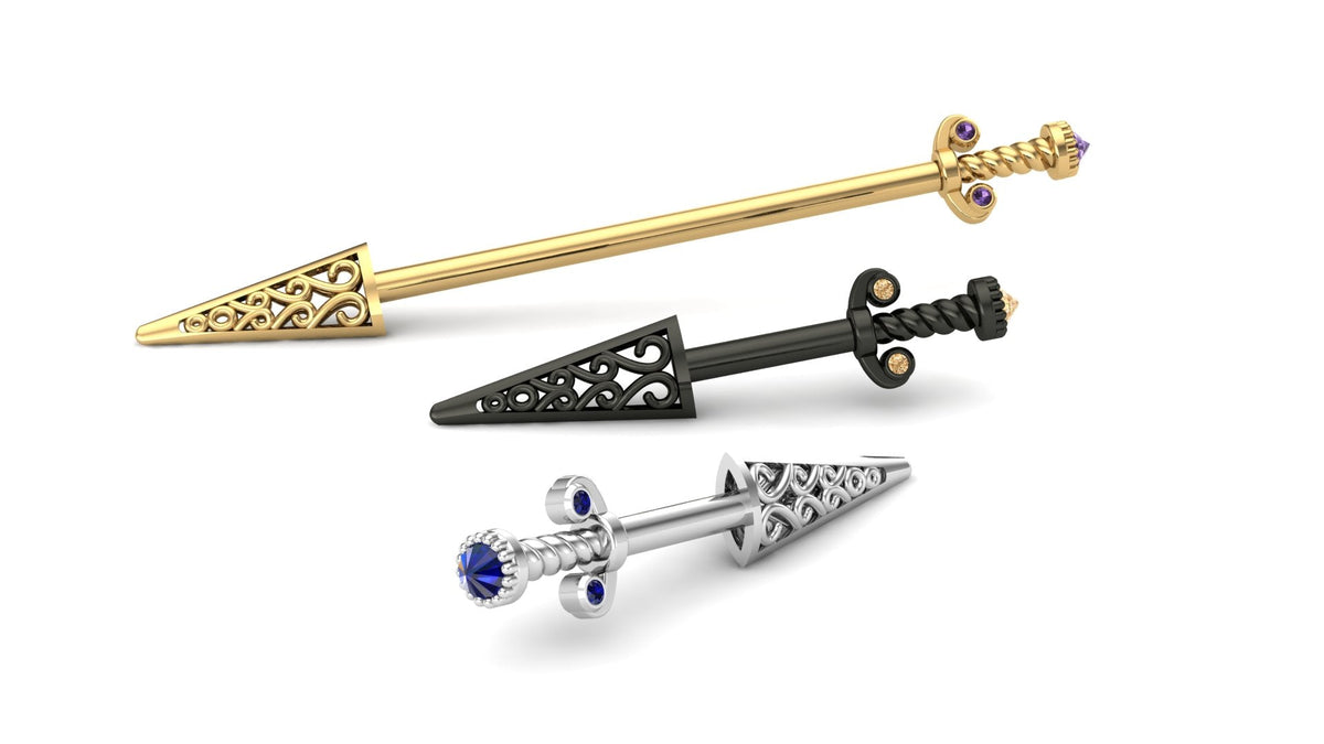 Armor Dagger Barbell