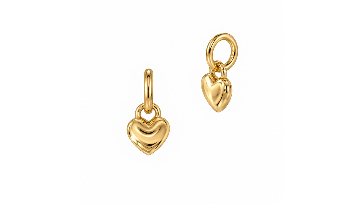 Puffy Heart Charm